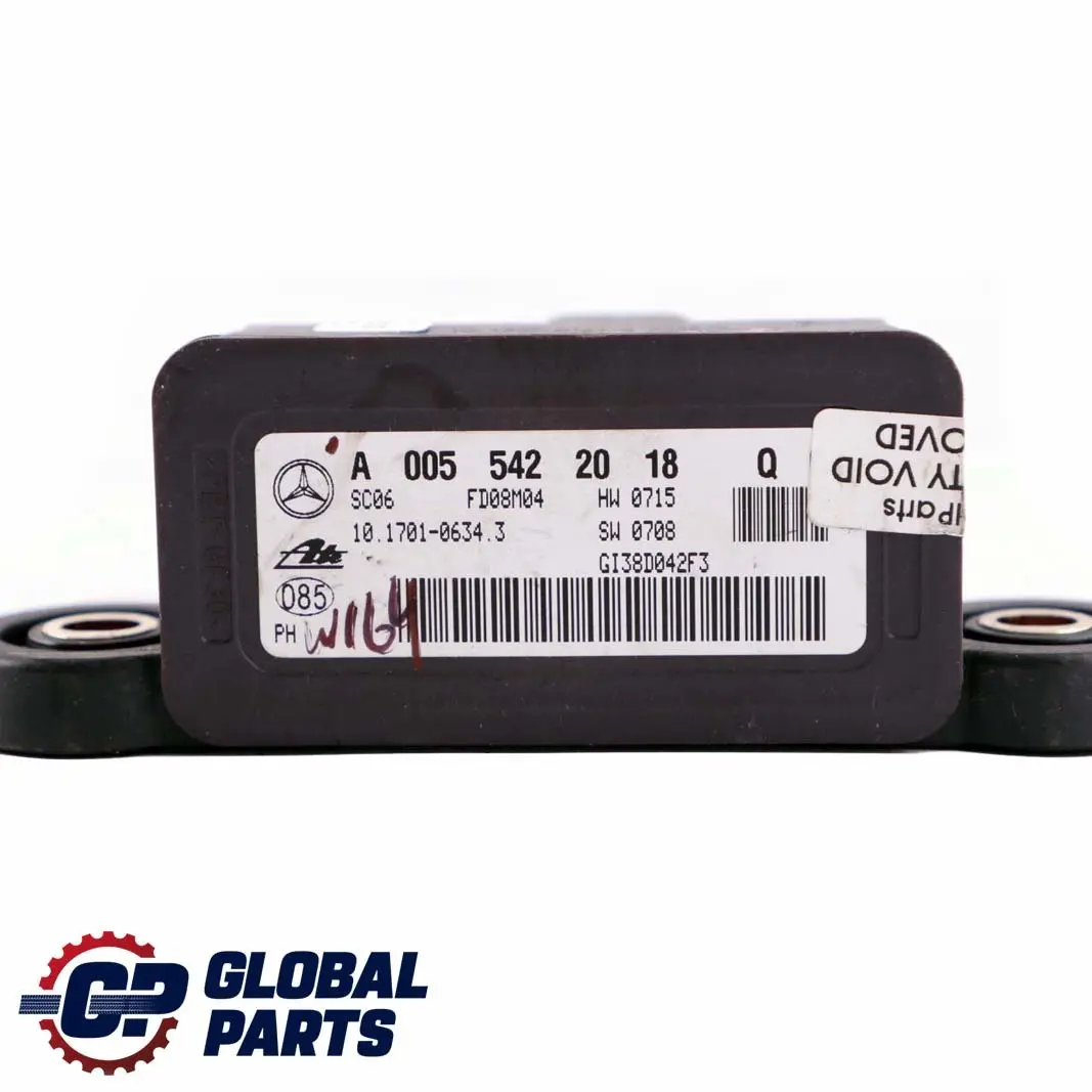  Capteur ESP Mercedes W164 W221 Capteur Vitesse De Rotation En Lacet - SKU A0055422018 - Numéro de pièce A0055422018