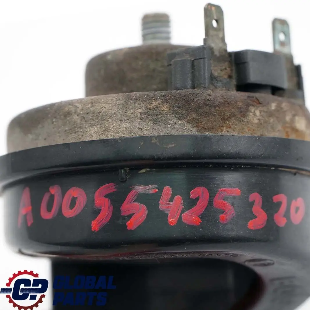 Clase C W204 Bocina Señal Fanfarria Tono Bajo 420Hz para Mercedes con número de pieza A0055425320 Mercedes Clase C W204 Bocina Señal Fanfarria Tono Bajo 420Hz - SKU A0055425320 - Número de pieza A0055425320