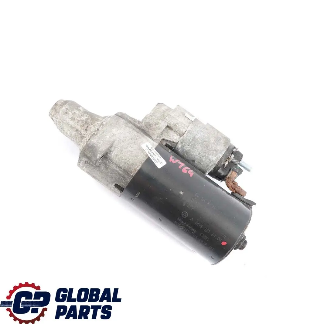 Mercedes ML W164 Motore Diesel Motorino Di Avviamento - SKU A0061516101 - Numero di parte A0061516101