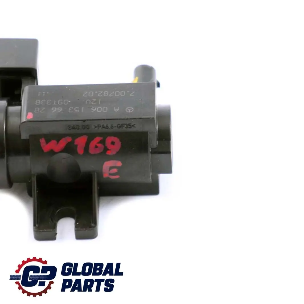 Mercedes-Benz Clase A W169 OM640 Valvula solenoide De vacio para con número de pieza A0061536628 Mercedes-Benz Clase A W169 OM640 Valvula solenoide De vacio - SKU A0061536628 - Número de pieza A0061536628