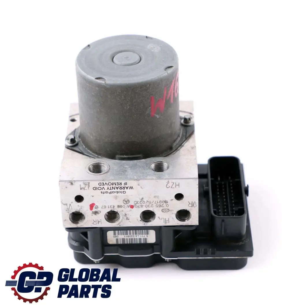 Mercedes W169 W245 ABS Hydraulische Bremspumpeneinheit A0064316712 - SKU A0064316812-1 - Teilenummer A0064316812