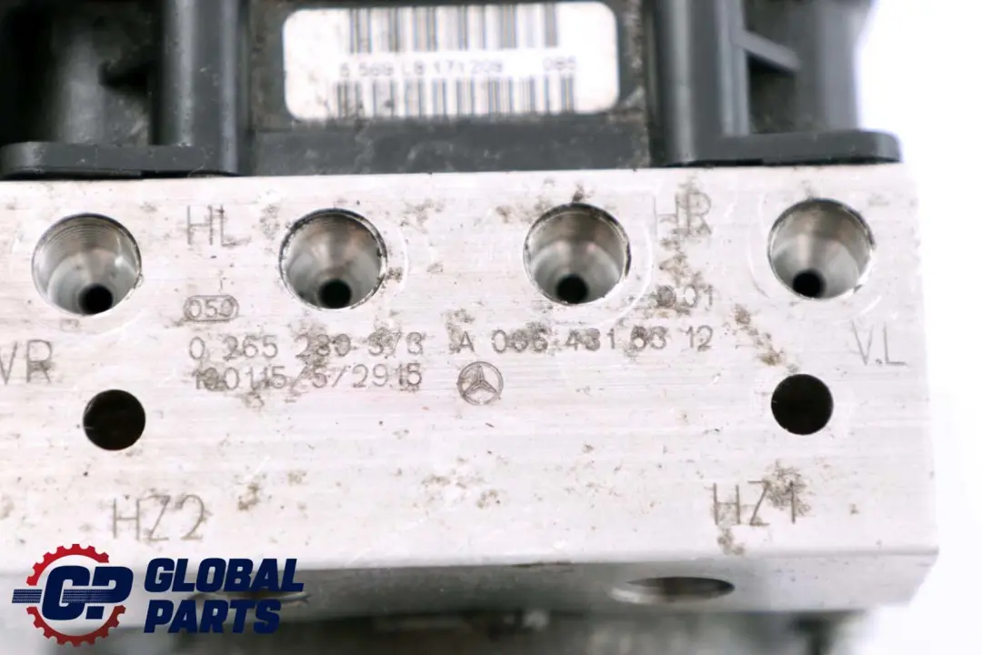 Mercedes-Benz A B Class W169 W245 ABS Hydraulic Brake Pump Unit A0064316312 to with Part number A0064316812 Mercedes-Benz A B Class W169 W245 ABS Hydraulic Brake Pump Unit A0064316312 - SKU A0064316812 - Part number A0064316812