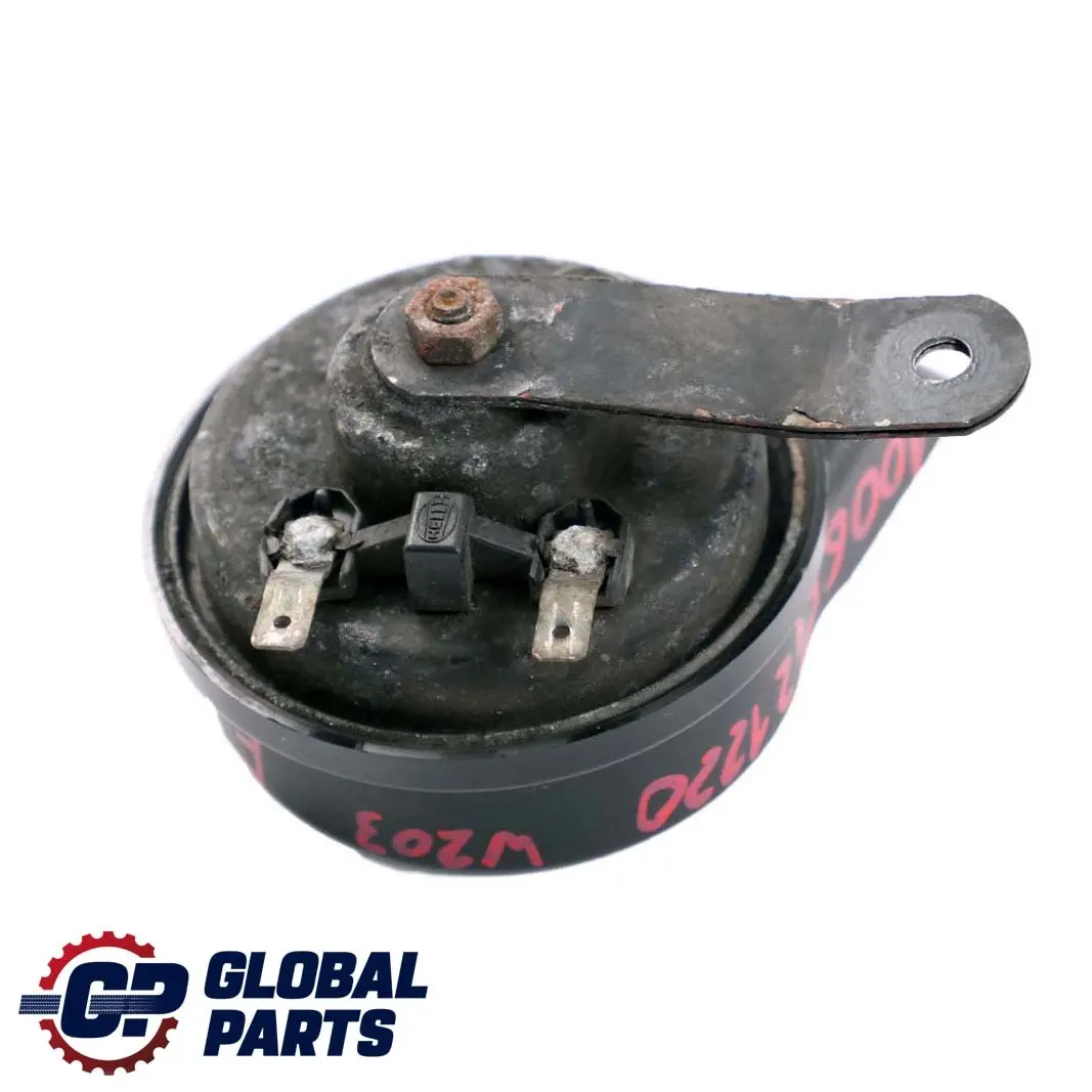 Bocina Señal Fanfarria para Mercedes W169 W202 W203 W220 con número de pieza A0065421220 Mercedes W169 W202 W203 W220 Bocina Señal Fanfarria - SKU A0065421220 - Número de pieza A0065421220