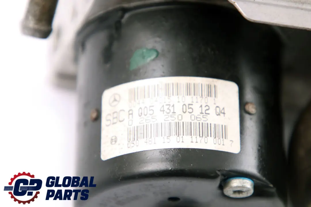 Mercedes-Benz E-Class W211 ABS SBC Hydraulic Brake Pump Unit to with Part number A0094312612 Mercedes-Benz E-Class W211 ABS SBC Hydraulic Brake Pump Unit - SKU A0094312612 - Part number A0094312612