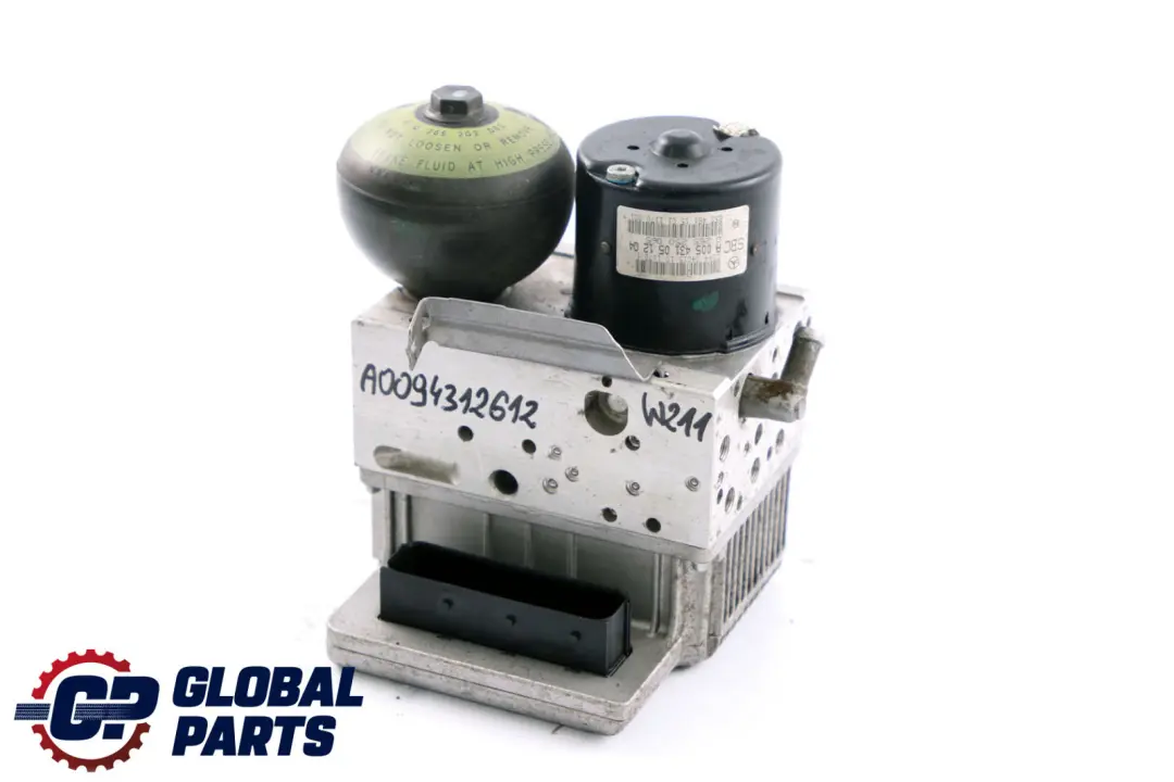 E-Klasse W211 Hydraulikblock Hydraulikaggregat ABS SBC Pumpe für Mercedes mit Teilenummer A0094312612 Mercedes E-Klasse W211 Hydraulikblock Hydraulikaggregat ABS SBC Pumpe - SKU A0094312612 - Teilenummer A0094312612
