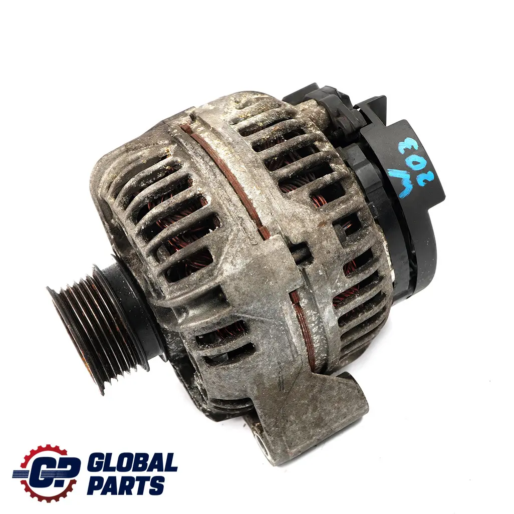 Mercedes-Benz W203 M111 C 200 230 K Bosch Generator Alternator für mit Teilenummer A0111547202 Mercedes-Benz W203 M111 C 200 230 K Bosch Generator Alternator - SKU A0111547202 - Teilenummer A0111547202