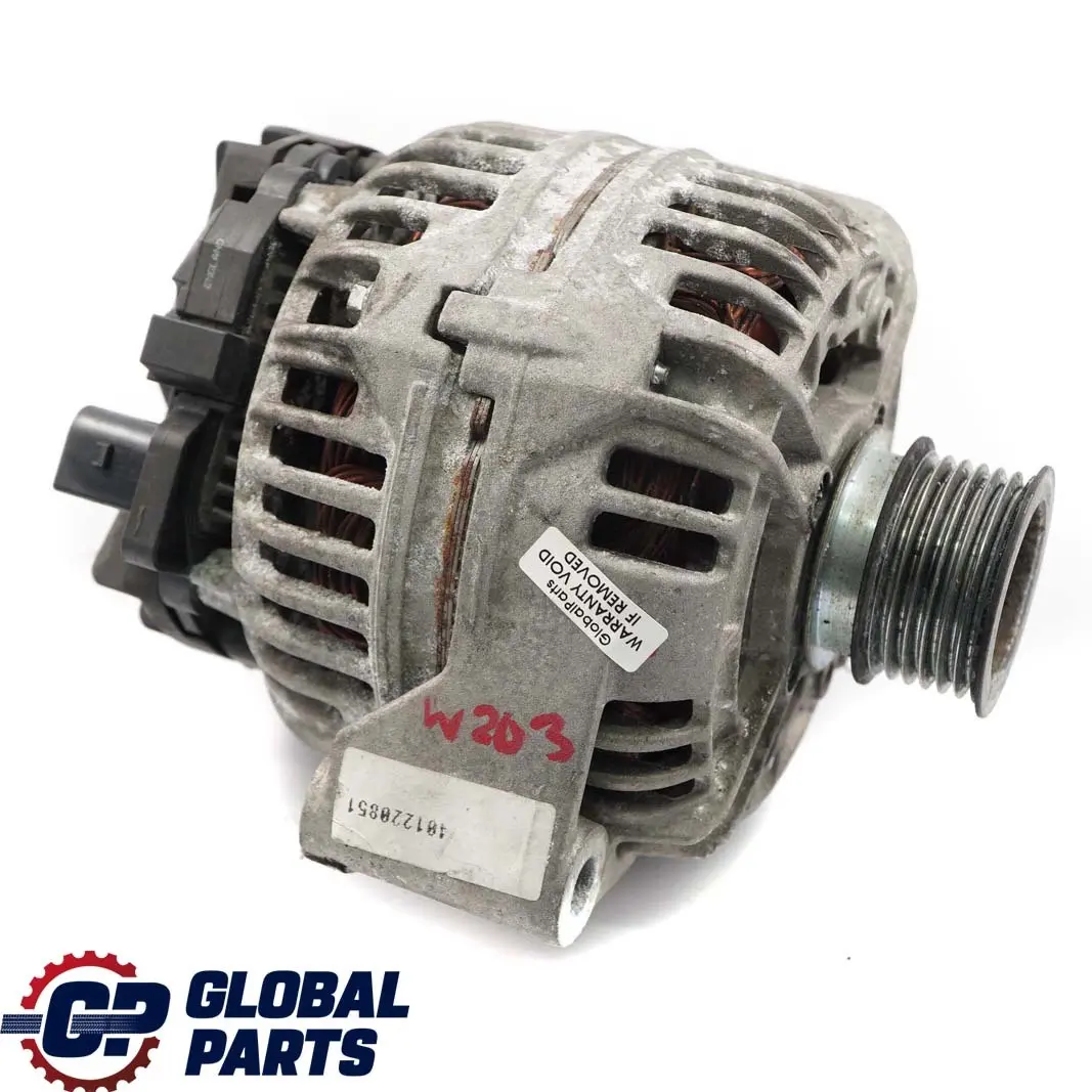  Mercedes-Benz C-Class W203 M111 C 180 Bosch Alternator Generator 0124515056 - SKU A0111549302 - Part number A0111549302