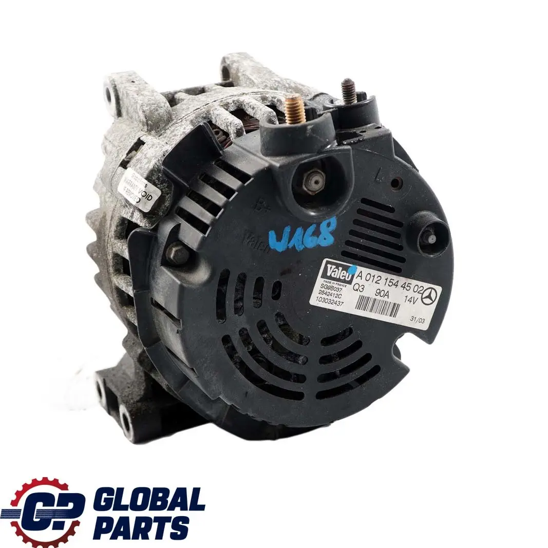 Mercedes Benz a Class W168 Generatore Alternatore - SKU A0121544502 - Numero di parte A0121544502