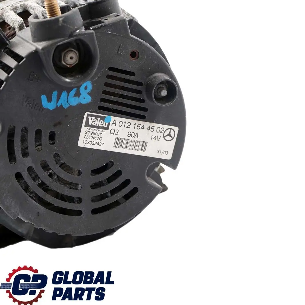  Mercedes-Benz A-Klasse W168 Generator Alternator - SKU A0121544502 - Teilenummer A0121544502