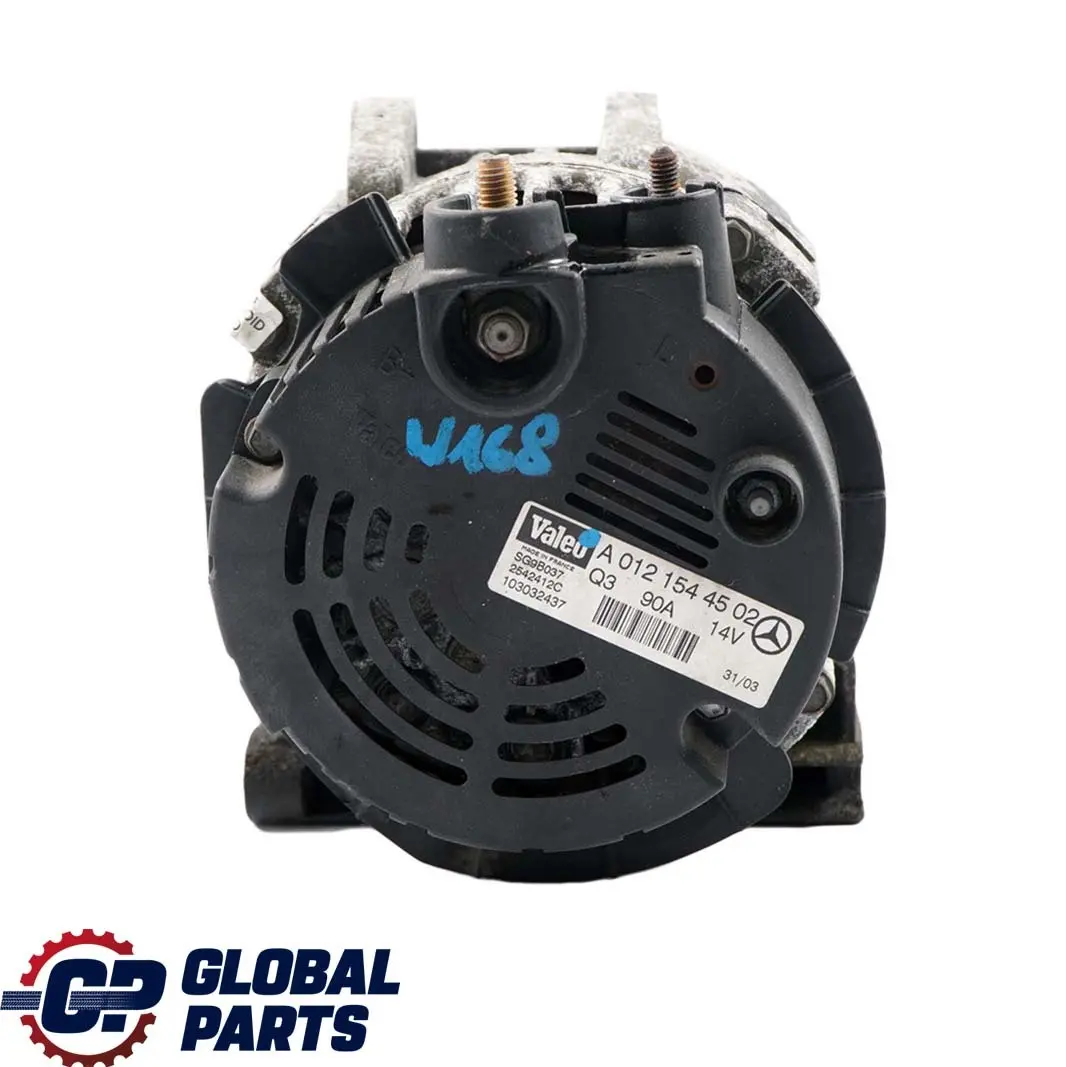  Mercedes-Benz W168 Generateur Alternateur - SKU A0121544502 - Numéro de pièce A0121544502