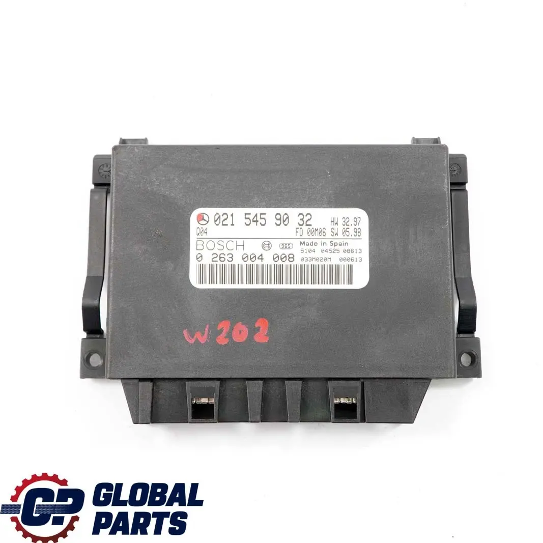 Mercedes-Benz C CLK Class W202 W208 Parktronic Control Unit Module to with Part number A0215459032 Mercedes-Benz C CLK Class W202 W208 Parktronic Control Unit Module - SKU A0215459032 - Part number A0215459032