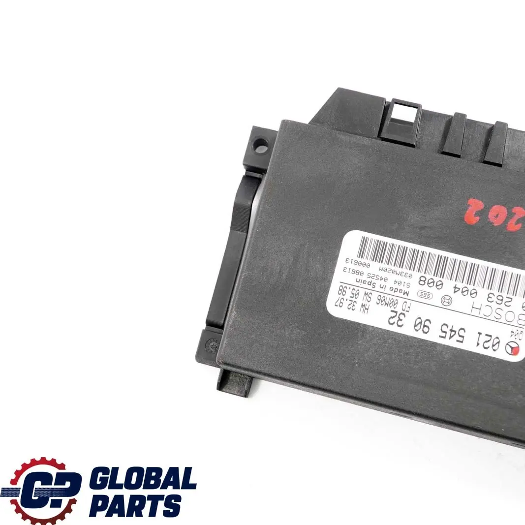 Mercedes-Benz W202 W208 Einparkhilfe Parktronic Steuergerät Modul für mit Teilenummer A0215459032 Mercedes-Benz W202 W208 Einparkhilfe Parktronic Steuergerät Modul - SKU A0215459032 - Teilenummer A0215459032