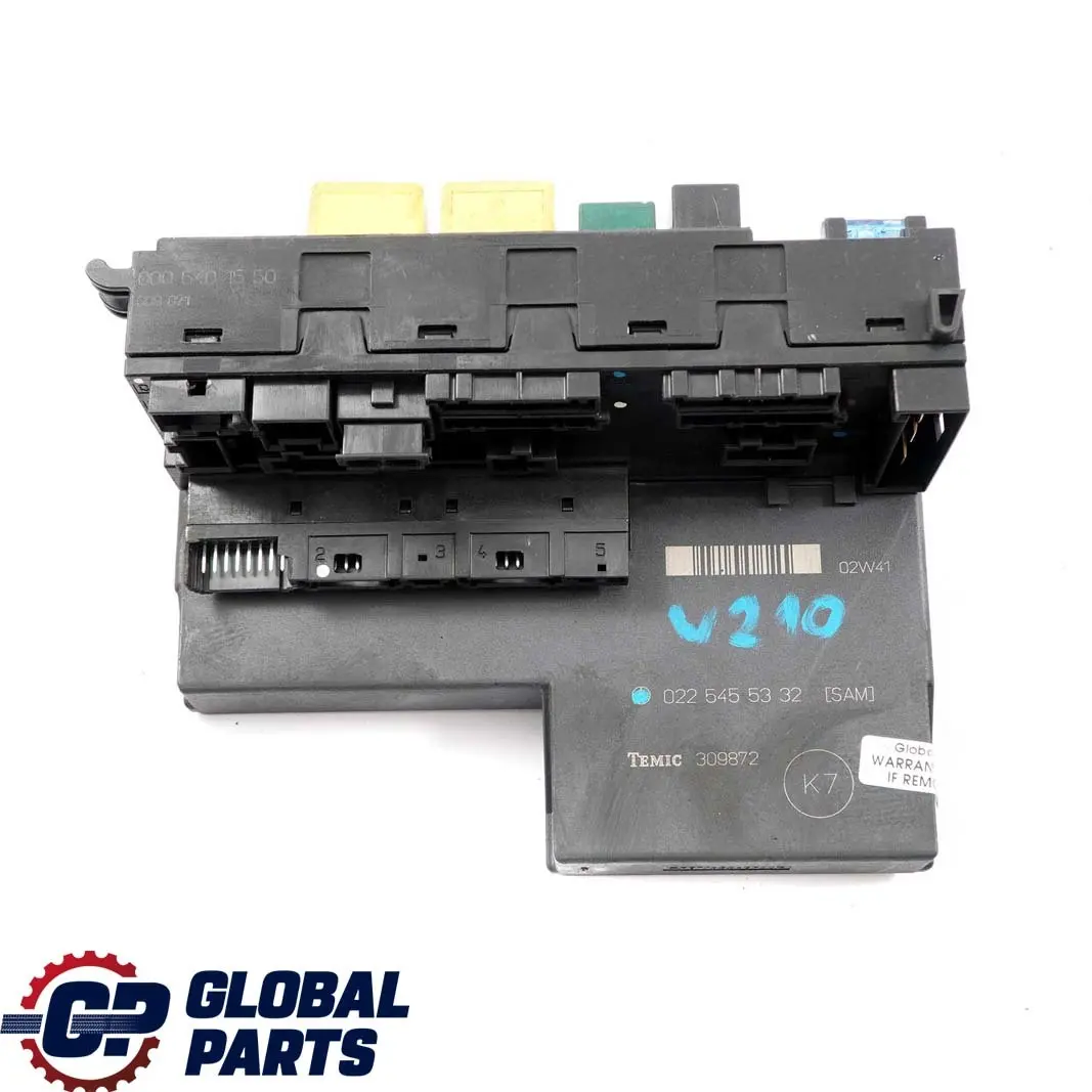 Mercedes-Benz C E W202 Estate W210 Fuse Box Control Unit Module SAM to with Part number A0225455332 Mercedes-Benz C E W202 Estate W210 Fuse Box Control Unit Module SAM - SKU A0225455332 - Part number A0225455332