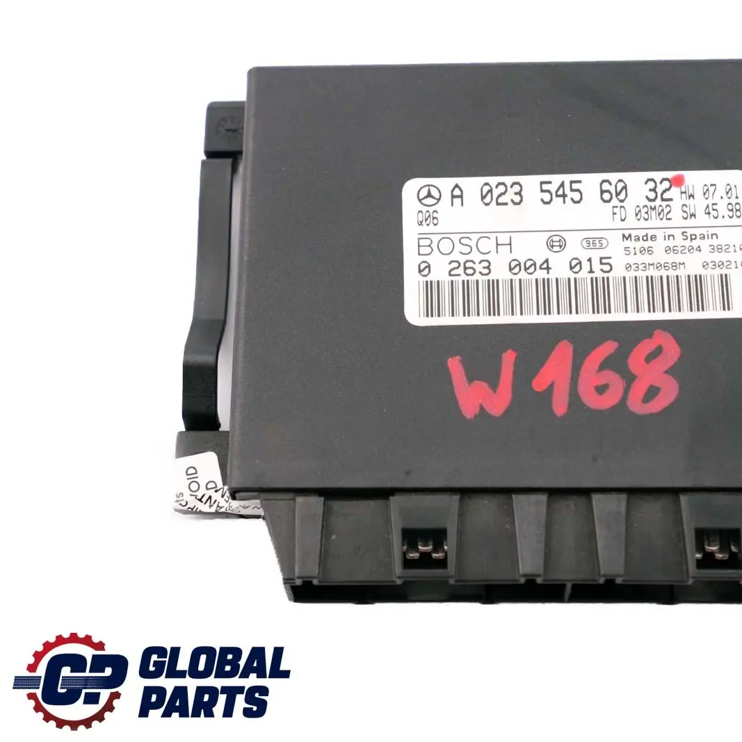 Mercedes-Benz A W168 Vaneo W414 Parktronic Parking Control Unit Module ECU to with Part number A0235456032 Mercedes-Benz A W168 Vaneo W414 Parktronic Parking Control Unit Module ECU - SKU A0235456032 - Part number A0235456032