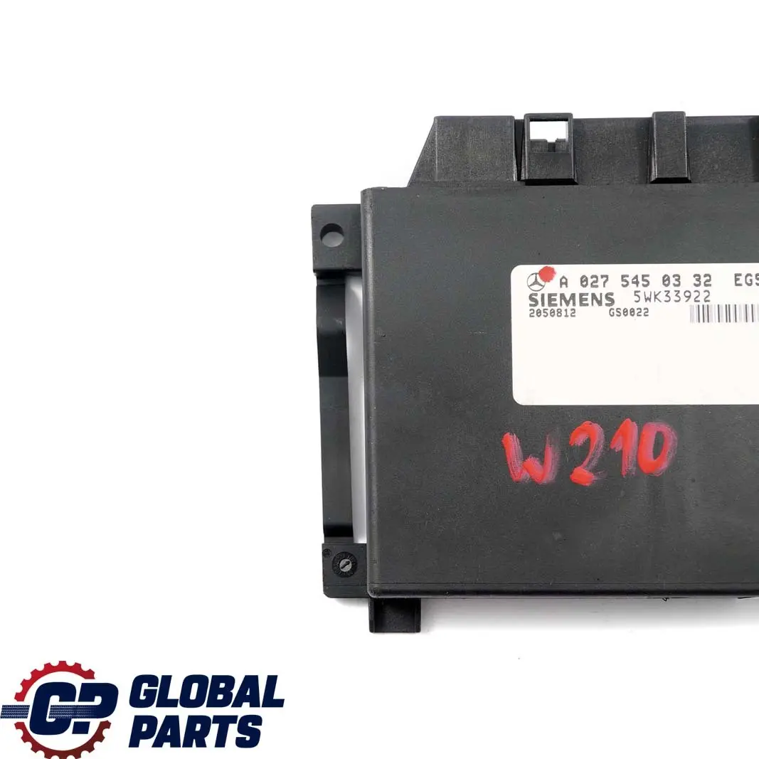  Mercedes-Benz W203 C208 W210 Transmission Control Unit Module EGS - SKU A0255450332 - Part number A0255450332