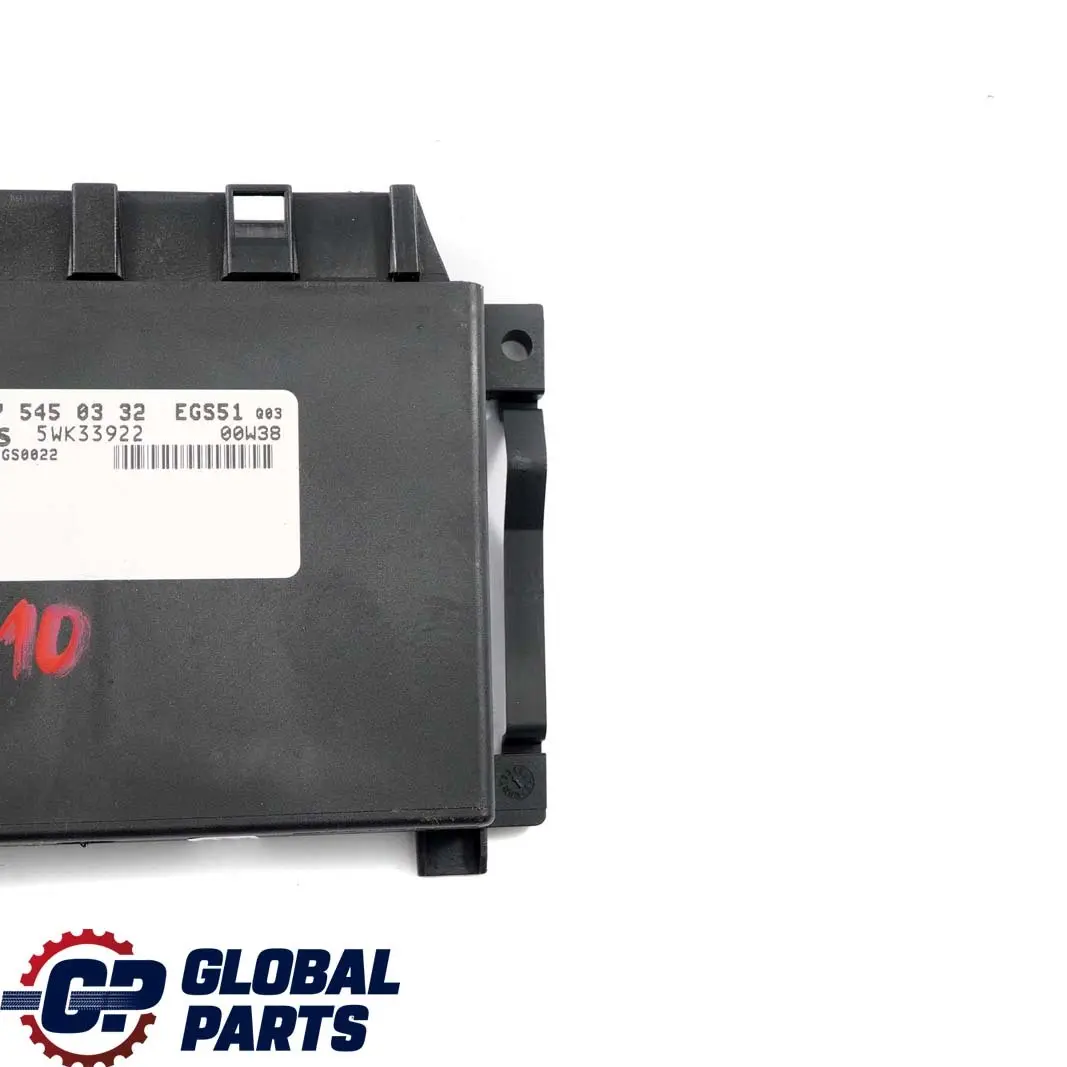  Mercedes-Benz W203 C208 W210 Transmission Control Unit Module EGS - SKU A0255450332 - Part number A0255450332