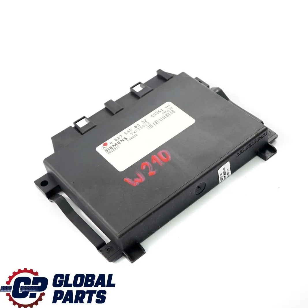 Mercedes-Benz W203 C208 W210 Transmission Control Unit Module EGS - SKU A0255450332 - Part number A0255450332