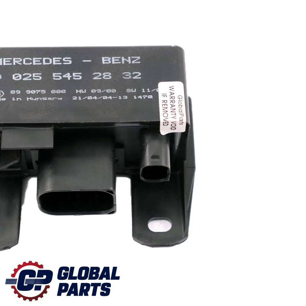 Mercedes-Benz A C E W168 W203 W210 Diesel Glow Plug Unit Module to with Part number A0255452832 Mercedes-Benz A C E W168 W203 W210 Diesel Glow Plug Unit Module - SKU A0255452832 - Part number A0255452832
