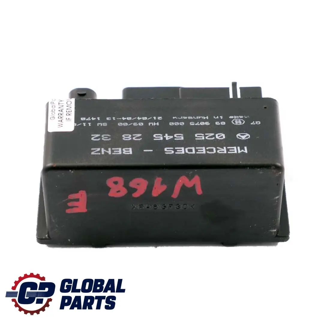 Mercedes W168 W203 W210 Diesel Module de bougie de préchauffage - SKU A0255452832 - Numéro de pièce A0255452832