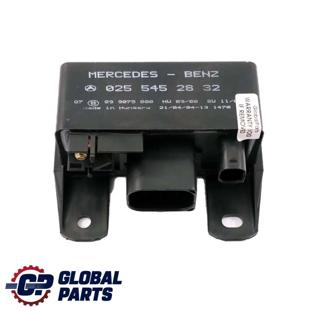 Calentador Módulo para Mercedes W168 W203 W210 Diesel con número de pieza A0255452832 Mercedes W168 W203 W210 Diesel Calentador Módulo - SKU A0255452832 - Número de pieza A0255452832