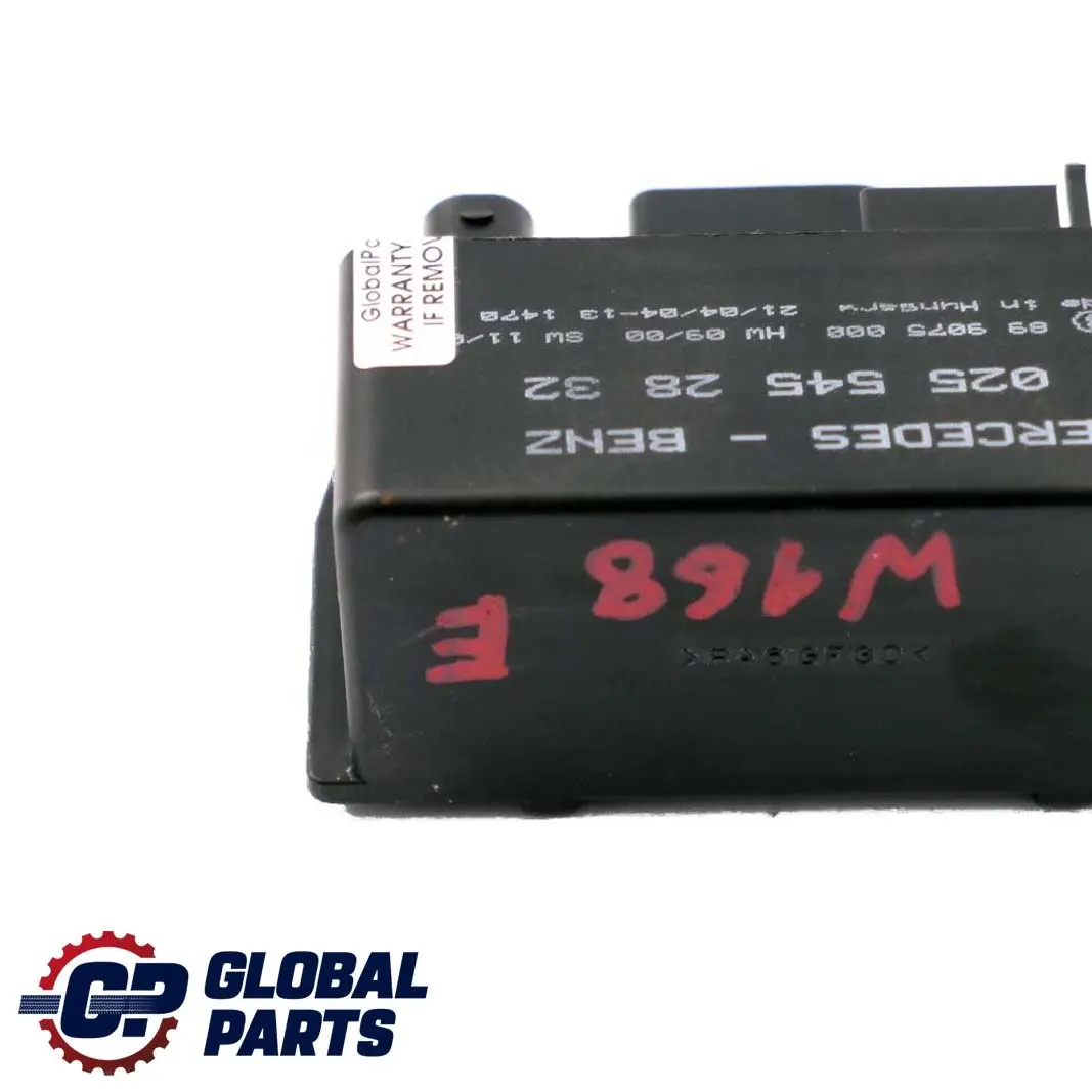 Mercedes W168 W203 W210 Diesel Module de bougie de préchauffage - SKU A0255452832 - Numéro de pièce A0255452832