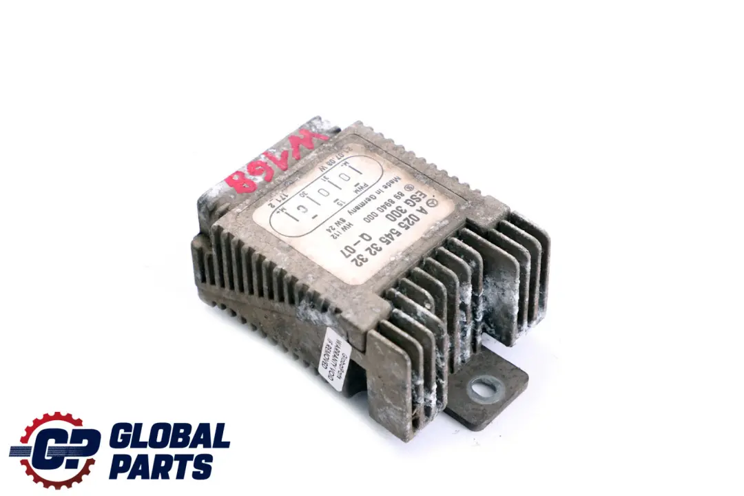 Mercedes E W168 W210 Unidad de Control Ventilador Electrico ESG ESG - SKU A0255453232 - Número de pieza A0255453232