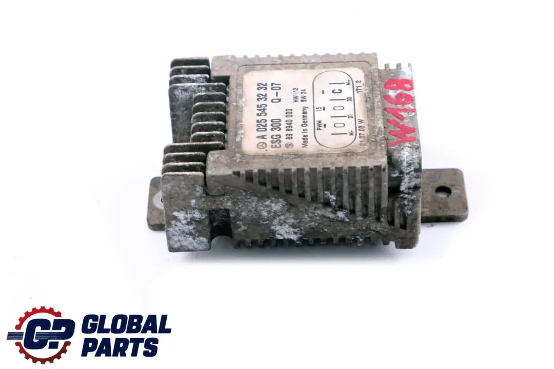 Mercedes A E Class W168 W210 Module Control Unit Electric Fan ESG - SKU A0255453232 - Part number A0255453232