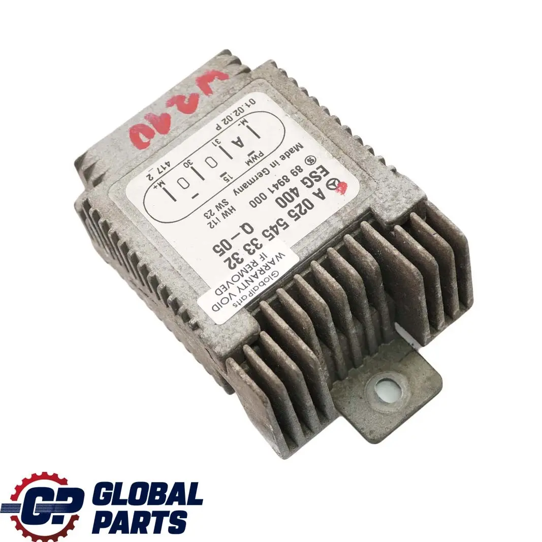 Motor Kühlung Kühler Lüfter Steuergerät Modul für Mercedes W202 W210 mit Teilenummer A0255453332 Mercedes W202 W210 Motor Kühlung Kühler Lüfter Steuergerät Modul - SKU A0255453332 - Teilenummer A0255453332