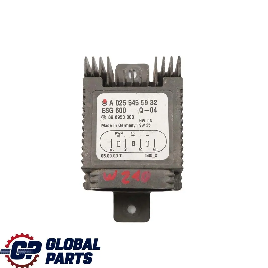 Mercedes-Benz W202 W208 Lüfter Steuergerät Lüftersteuerger ECU für mit Teilenummer A0255455932 Mercedes-Benz W202 W208 Lüfter Steuergerät Lüftersteuerger ECU - SKU A0255455932 - Teilenummer A0255455932