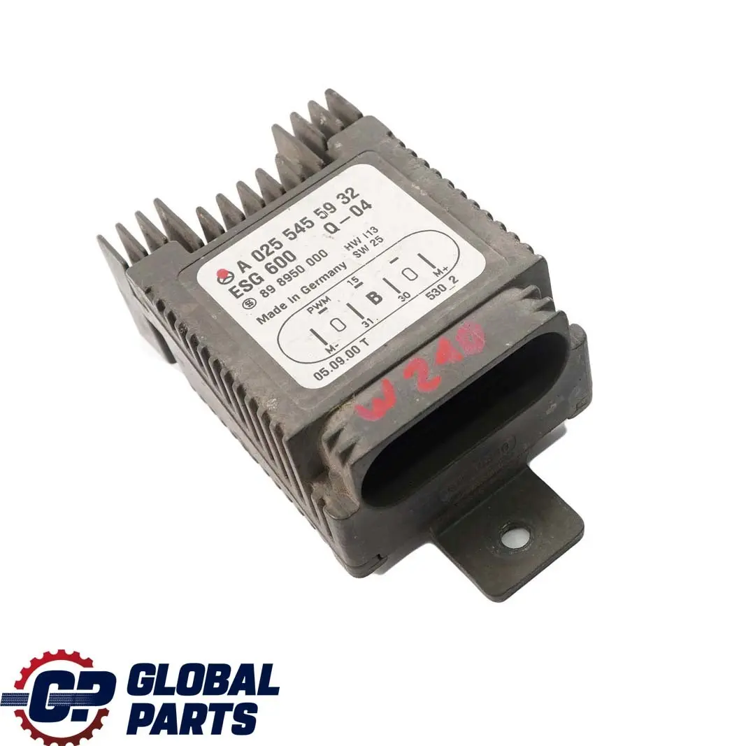  Mercedes-Benz C CLK Class W202 W208 Module Control Unit Fan ECU - SKU A0255455932 - Part number A0255455932