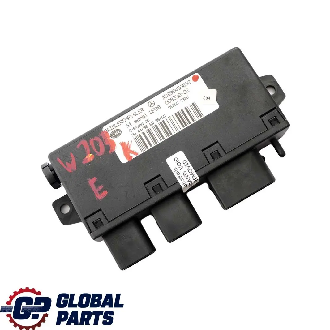  Mercedes-Benz C E Classe W202 W203 W210 ABS Module Commande ecu A029545063 - SKU A0295450632 - Numéro de pièce A0295450632