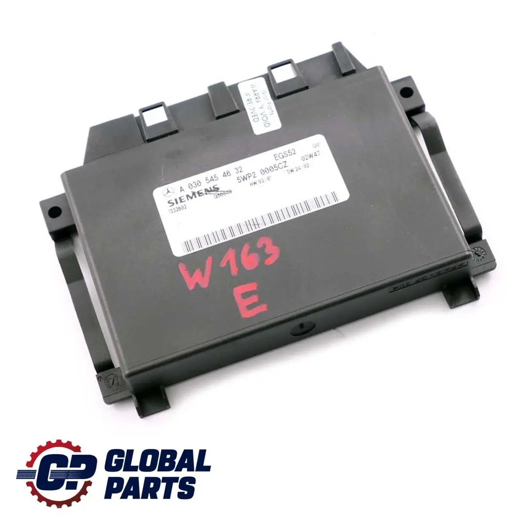 Cambio Unità di controllo della trasmissione ECU Mercedes W163 - SKU A0305454632 - Numero di parte A0305454632