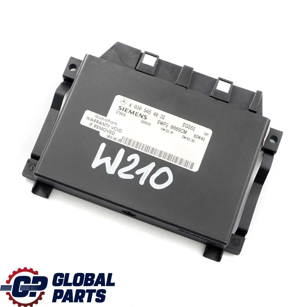 Mercedes-Benz E W210 Estate CDI Gearbox Control Module Unit ECU to with Part number A0305454932 Mercedes-Benz E W210 Estate CDI Gearbox Control Module Unit ECU - SKU A0305454932 - Part number A0305454932