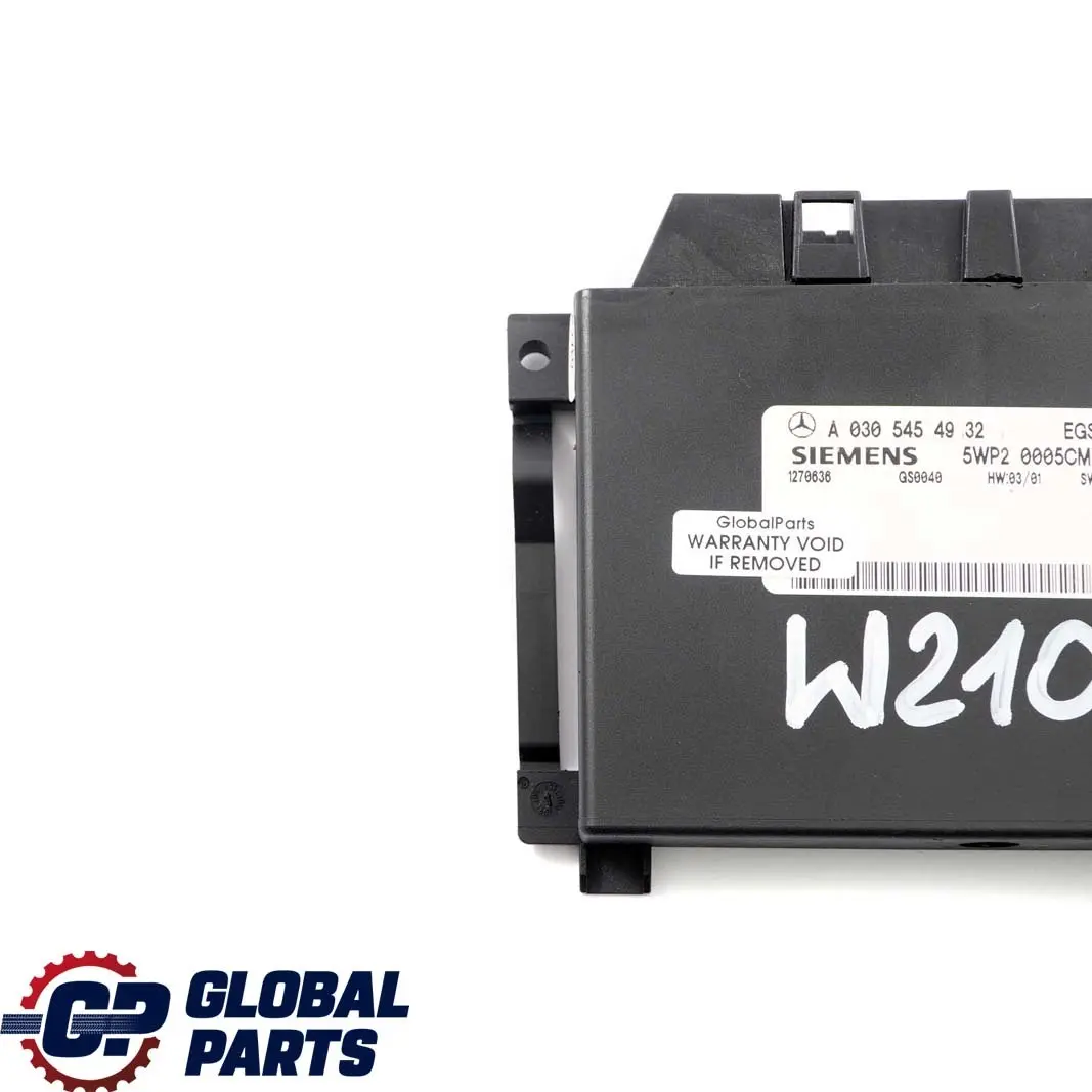  Mercedes-Benz W210 Modello T CDI Cambio Modulo Centralina - SKU A0305454932 - Numero di parte A0305454932