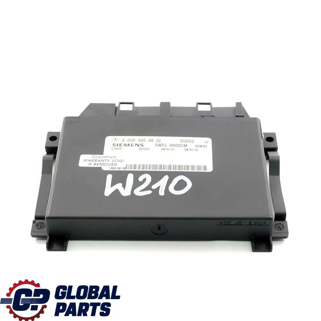  Mercedes-Benz W210 Modello T CDI Cambio Modulo Centralina - SKU A0305454932 - Numero di parte A0305454932