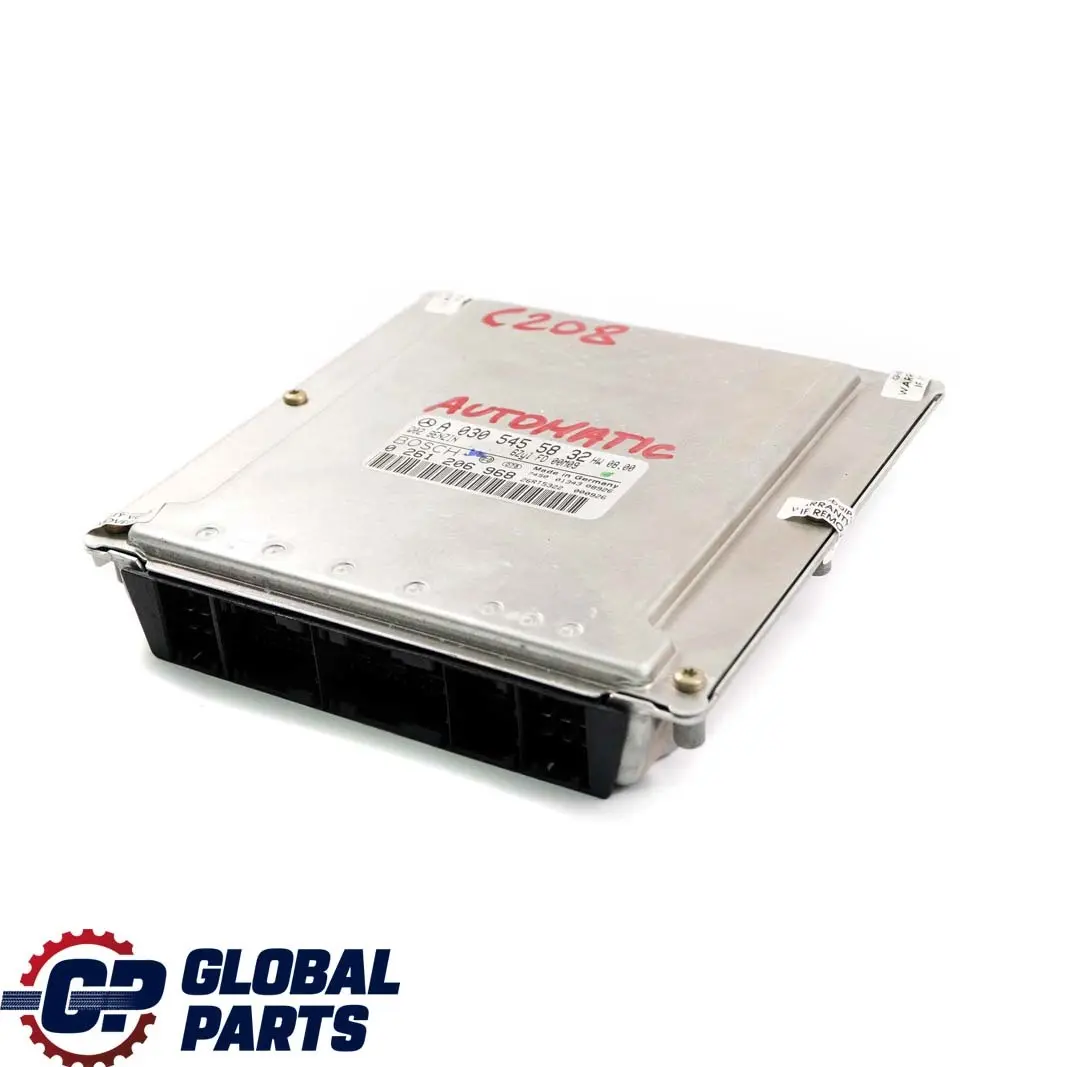 Mercedes-Benz W202 W203 W208 W210 Engine Control Unit Module ECU to with Part number A0305455832 Mercedes-Benz W202 W203 W208 W210 Engine Control Unit Module ECU - SKU A0305455832 - Part number A0305455832