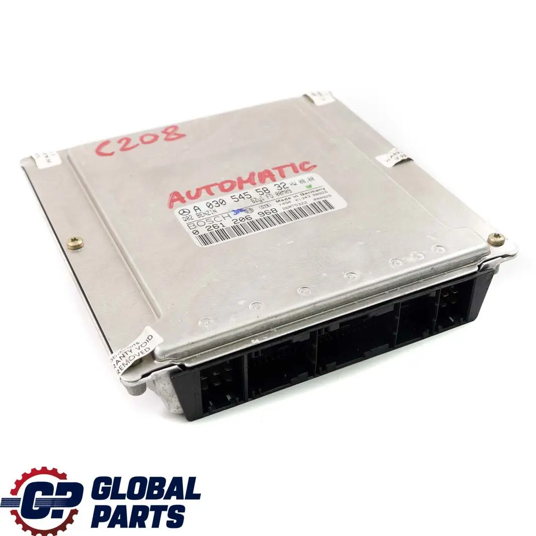 Mercedes-Benz W202 W203 W208 W210 Engine Control Unit Module ECU to with Part number A0305455832 Mercedes-Benz W202 W203 W208 W210 Engine Control Unit Module ECU - SKU A0305455832 - Part number A0305455832