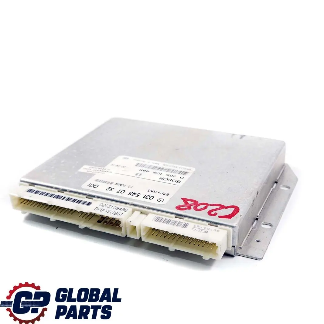 Mercedes-Benz W202 W208 W210 ESP + BAS Control Unit Module ECU to with Part number A0315450732 Mercedes-Benz W202 W208 W210 ESP + BAS Control Unit Module ECU - SKU A0315450732 - Part number A0315450732