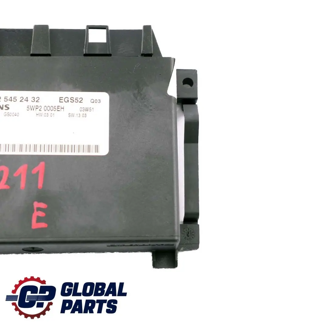 Mercedes-Benz E-Klasse W211 Automatikgetriebe Steuergerät ECU für mit Teilenummer A0325452432 Mercedes-Benz E-Klasse W211 Automatikgetriebe Steuergerät ECU - SKU A0325452432 - Teilenummer A0325452432