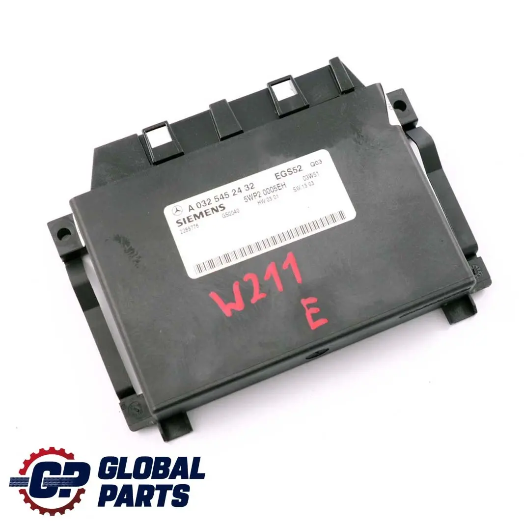 Mercedes-Benz E-Klasse W211 Automatikgetriebe Steuergerät ECU für mit Teilenummer A0325452432 Mercedes-Benz E-Klasse W211 Automatikgetriebe Steuergerät ECU - SKU A0325452432 - Teilenummer A0325452432