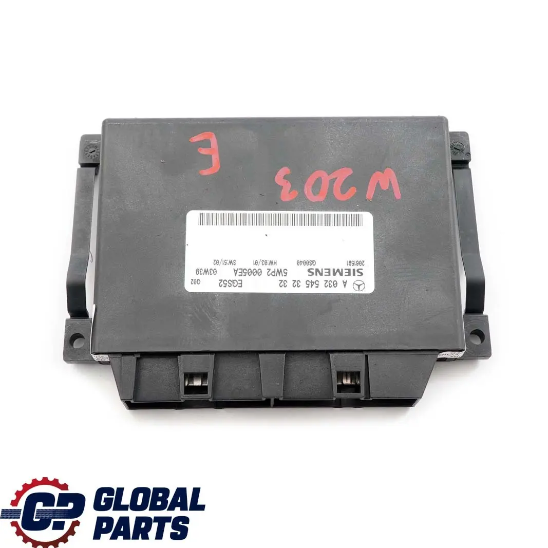  Módulo Caja Cambios Mercedes S203 W203 C200 Control Automático ECU - SKU A0325453232 - Número de pieza A0325453232