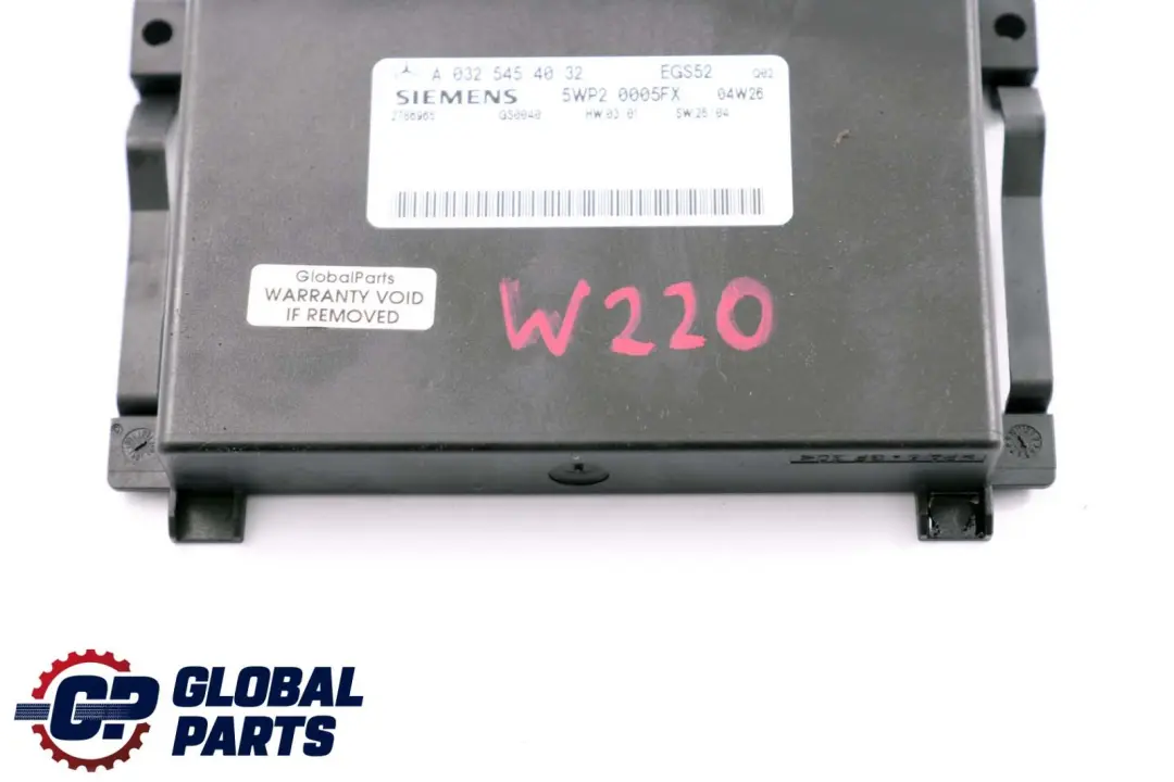 Mercedes-Benz S CLKlasse W220 C215 Automatikgetriebe Steuergerät für mit Teilenummer A0325454032 Mercedes-Benz S CLKlasse W220 C215 Automatikgetriebe Steuergerät - SKU A0325454032 - Teilenummer A0325454032