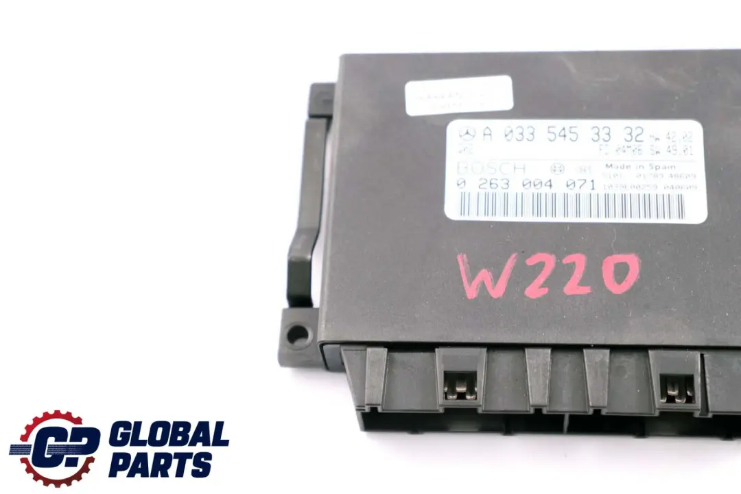 Mercedes CL S C215 W220 Parking Sensor Distance Control Module - SKU A0335453332 - Part number A0335453332