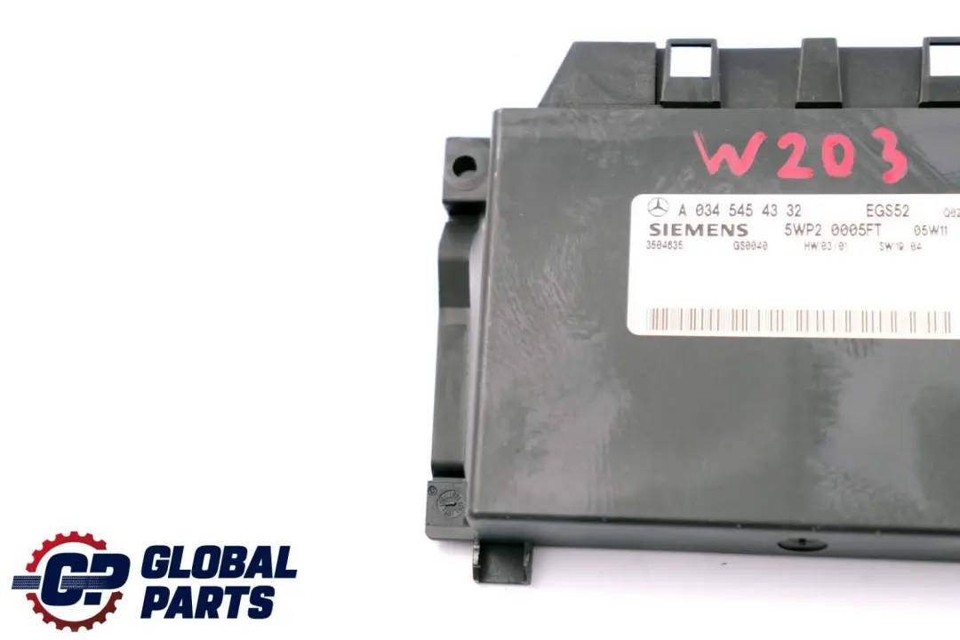 Classe C W203 Cambio Automatico Controllo Trasmissione per Mercedes con numero di parte A0345454332 Mercedes Classe C W203 Cambio Automatico Controllo Trasmissione - SKU A0345454332 - Numero di parte A0345454332