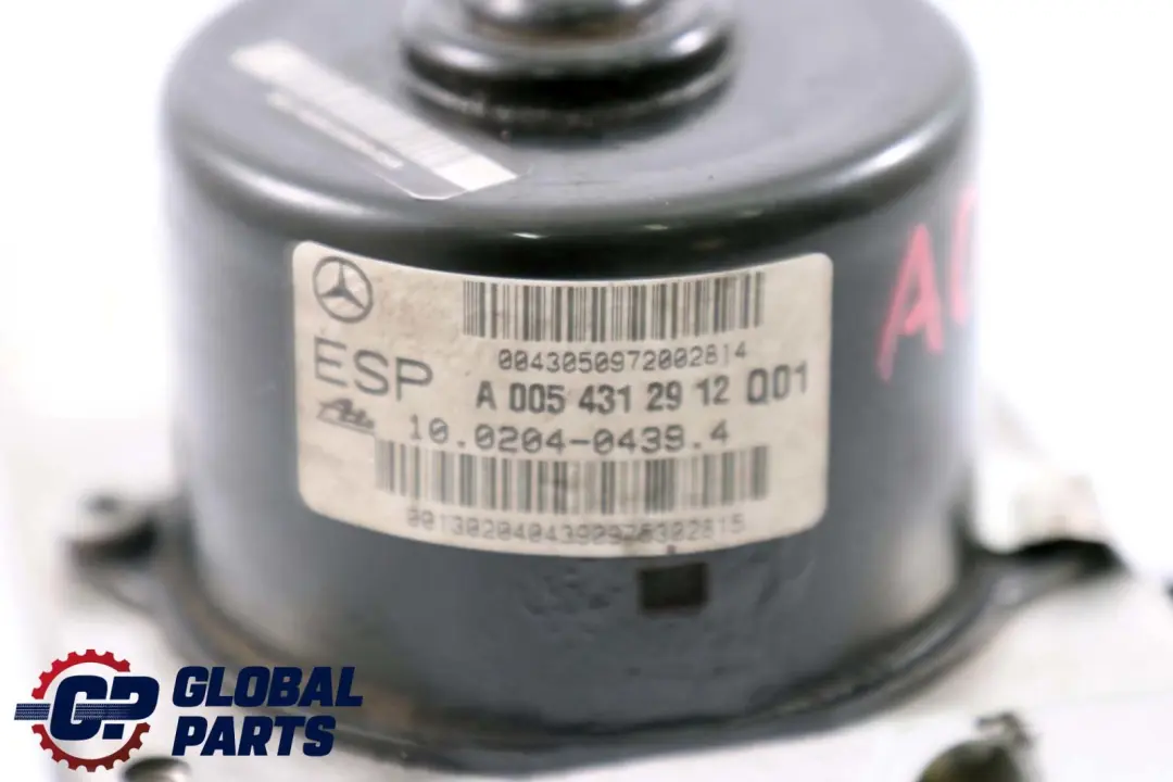 Mercedes C CLK W203 C209 Hydraulikblock Hydraulikaggregat ABS Pumpe A0054312912 - SKU A0345457232 - Teilenummer A0345457232
