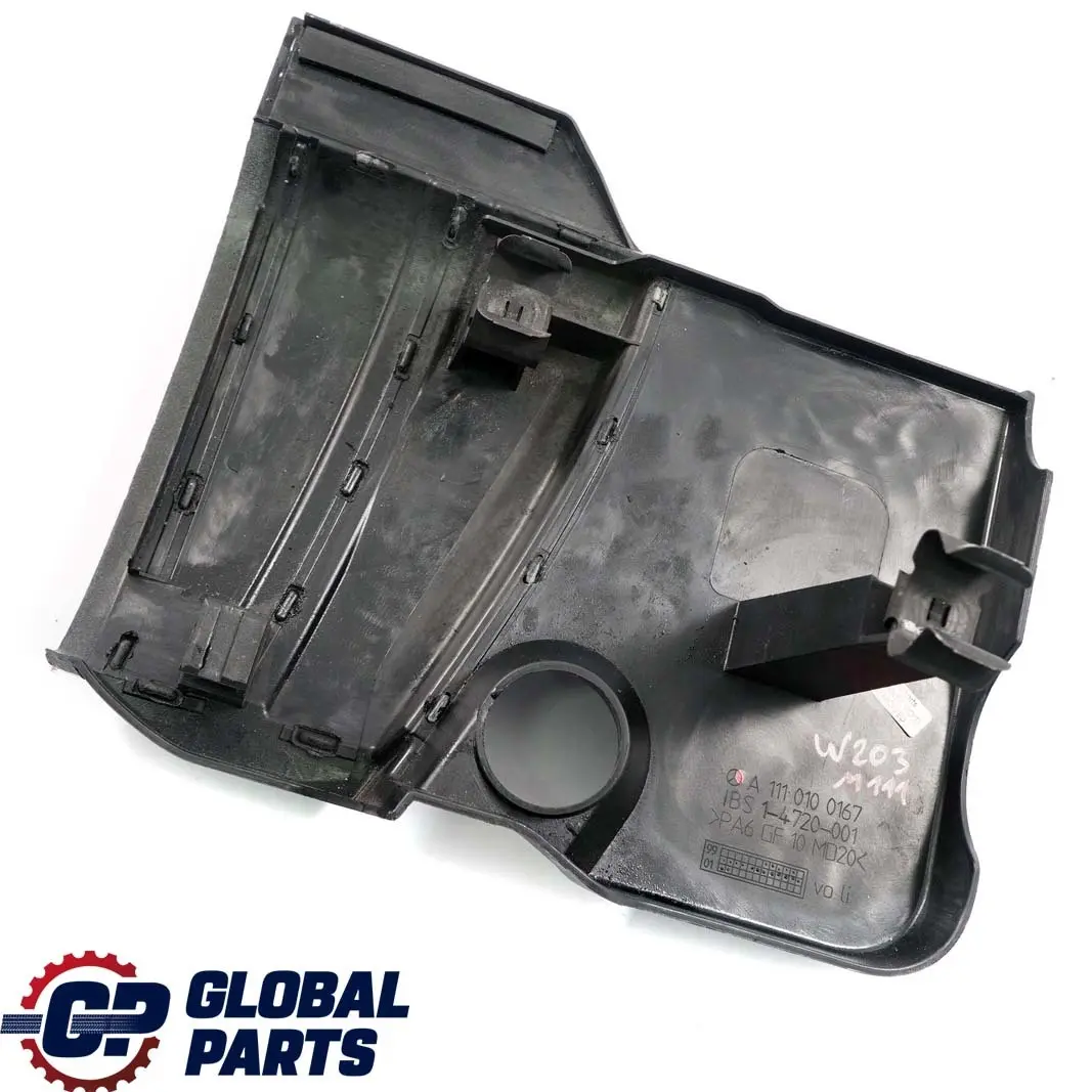  Mercedes-Benz C 180 W203 M111 Benzin Motorabdeckung Deckel Rechts A1110100167 - SKU A1110100967 - Teilenummer A1110100967