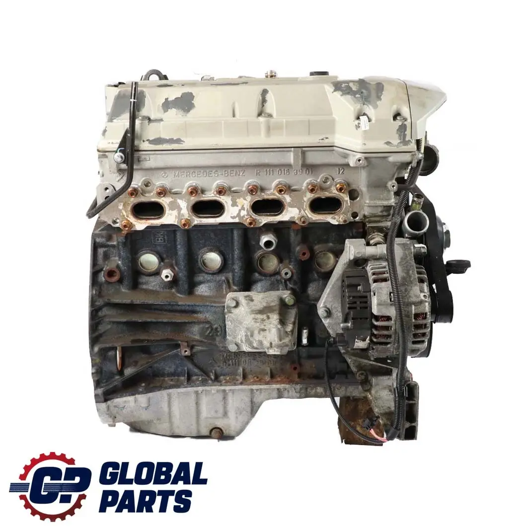 Mercedes W203 C180 129HP Moteur Complet 111.951 111951 avec 129 000 km, GARANTIE - SKU A1110106198-1 - Numéro de pièce A1110106198