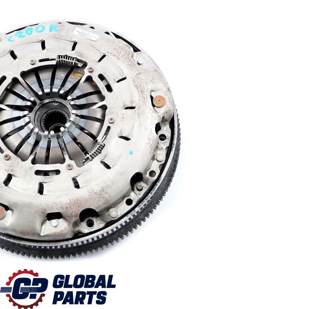 Mercedes-Benz W203 C200 C 200 Kompressor Dual Twin Mass Flywheel Clutch Kit to with Part number A1110306405 Mercedes-Benz W203 C200 C 200 Kompressor Dual Twin Mass Flywheel Clutch Kit - SKU A1110306405 - Part number A1110306405