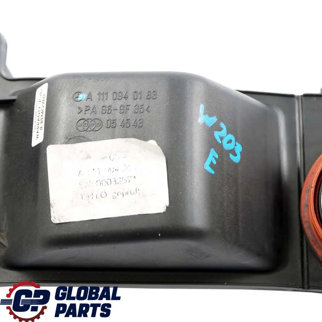 Mercedes-Benz C-Klasse W203 200 230 Kompressor M111 Air Intake Filter Box to with Part number A1110940183 Mercedes-Benz C-Klasse W203 200 230 Kompressor M111 Air Intake Filter Box - SKU A1110940183 - Part number A1110940183