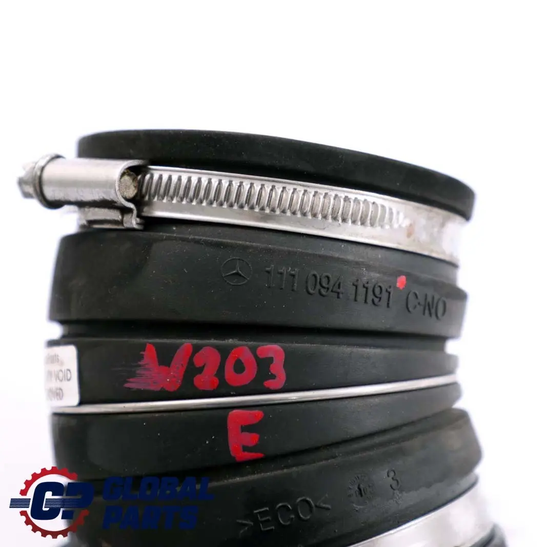  Mercedes-Benz CLK W203 W208 Tuyau Aspiration - SKU A1110941191 - Numéro de pièce A1110941191